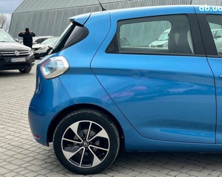 Синий Рено Зое, объемом двигателя 0 л и пробегом 55 тыс. км за 11490 $, фото 9 на Automoto.ua