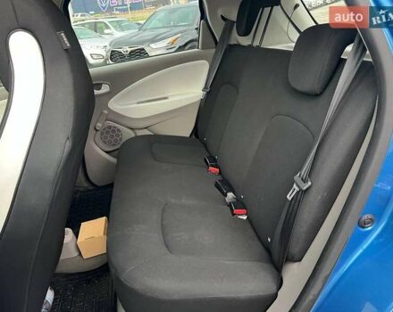 Синий Рено Зое, объемом двигателя 0 л и пробегом 55 тыс. км за 11490 $, фото 34 на Automoto.ua