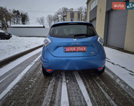 Синий Рено Зое, объемом двигателя 0 л и пробегом 136 тыс. км за 8700 $, фото 6 на Automoto.ua