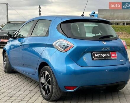 Синий Рено Зое, объемом двигателя 0 л и пробегом 55 тыс. км за 11490 $, фото 6 на Automoto.ua