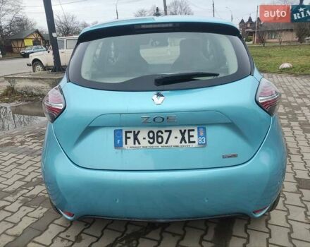 Синий Рено Зое, объемом двигателя 0 л и пробегом 30 тыс. км за 11999 $, фото 7 на Automoto.ua