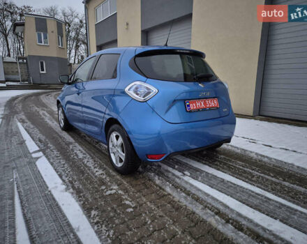 Синий Рено Зое, объемом двигателя 0 л и пробегом 136 тыс. км за 8700 $, фото 7 на Automoto.ua