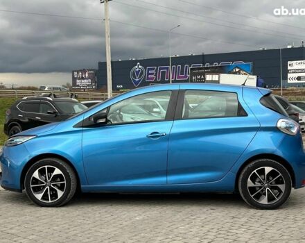 Синий Рено Зое, объемом двигателя 0 л и пробегом 55 тыс. км за 11490 $, фото 4 на Automoto.ua