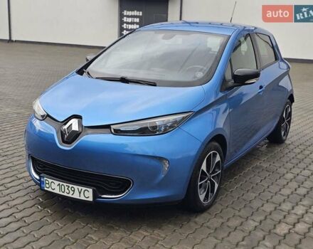 Синий Рено Зое, объемом двигателя 0 л и пробегом 206 тыс. км за 9400 $, фото 1 на Automoto.ua