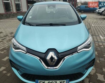 Синий Рено Зое, объемом двигателя 0 л и пробегом 30 тыс. км за 11999 $, фото 8 на Automoto.ua