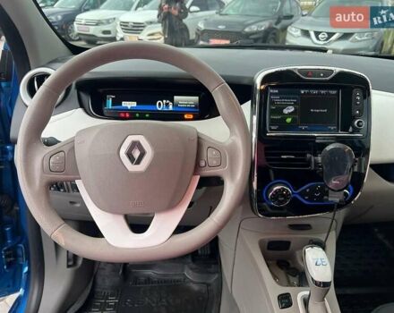 Синий Рено Зое, объемом двигателя 0 л и пробегом 55 тыс. км за 11490 $, фото 20 на Automoto.ua