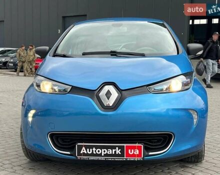 Синий Рено Зое, объемом двигателя 0 л и пробегом 55 тыс. км за 11490 $, фото 1 на Automoto.ua