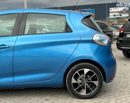 Синий Рено Зое, объемом двигателя 0 л и пробегом 55 тыс. км за 11490 $, фото 5 на Automoto.ua