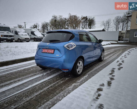 Синий Рено Зое, объемом двигателя 0 л и пробегом 136 тыс. км за 8700 $, фото 4 на Automoto.ua
