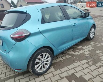 Синий Рено Зое, объемом двигателя 0 л и пробегом 30 тыс. км за 11999 $, фото 4 на Automoto.ua