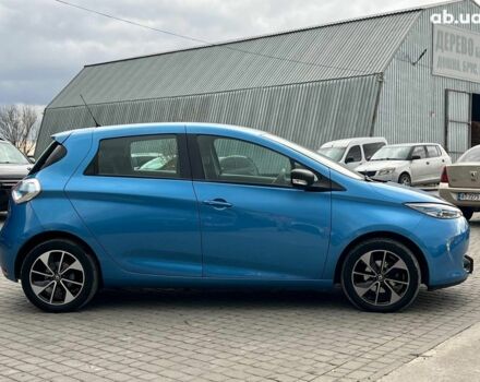 Синий Рено Зое, объемом двигателя 0 л и пробегом 55 тыс. км за 11490 $, фото 10 на Automoto.ua