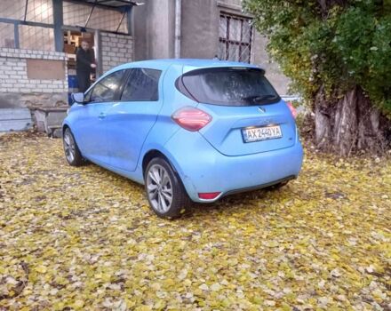 Синий Рено Зое, объемом двигателя 0 л и пробегом 120 тыс. км за 11300 $, фото 2 на Automoto.ua