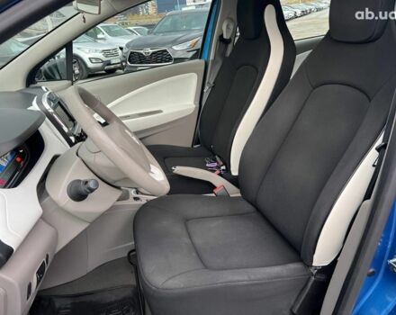 Синий Рено Зое, объемом двигателя 0 л и пробегом 55 тыс. км за 11490 $, фото 17 на Automoto.ua