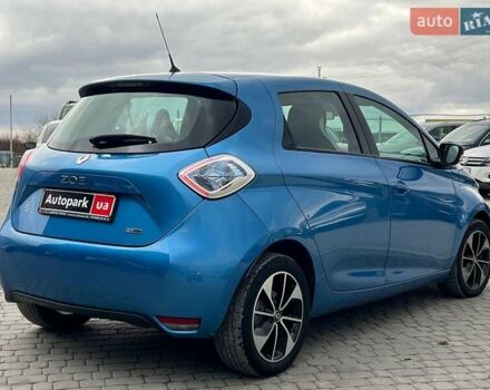 Синий Рено Зое, объемом двигателя 0 л и пробегом 55 тыс. км за 11490 $, фото 8 на Automoto.ua