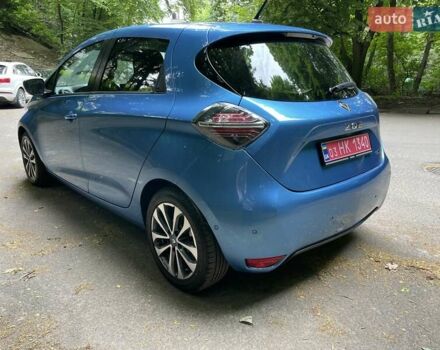 Синий Рено Зое, объемом двигателя 0 л и пробегом 141 тыс. км за 12577 $, фото 5 на Automoto.ua