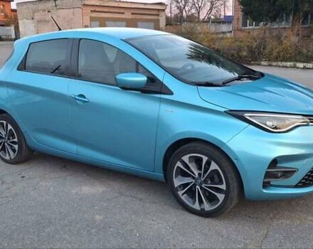 Синий Рено Зое, объемом двигателя 0 л и пробегом 85 тыс. км за 13999 $, фото 2 на Automoto.ua