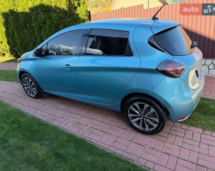 Синий Рено Зое, объемом двигателя 0 л и пробегом 39 тыс. км за 13700 $, фото 1 на Automoto.ua
