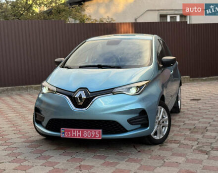 Синий Рено Зое, объемом двигателя 0 л и пробегом 87 тыс. км за 11499 $, фото 52 на Automoto.ua