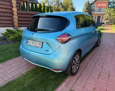 Синий Рено Зое, объемом двигателя 0 л и пробегом 39 тыс. км за 13700 $, фото 8 на Automoto.ua
