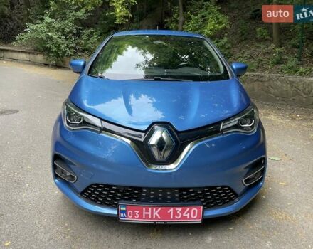 Синий Рено Зое, объемом двигателя 0 л и пробегом 141 тыс. км за 12577 $, фото 2 на Automoto.ua