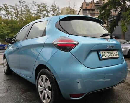 Синій Рено Зое, об'ємом двигуна 0 л та пробігом 58 тис. км за 13000 $, фото 5 на Automoto.ua