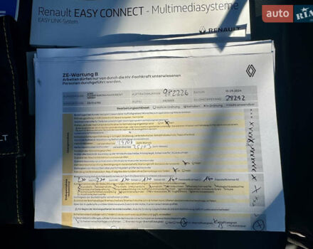 Рено Зое 2020 у Луцьку на Automoto.ua Синій Рено Зое, об'ємом двигуна 0 л та пробігом 38 тис. км за 14600 $, фото 27 на Automoto.ua