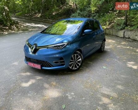 Синий Рено Зое, объемом двигателя 0 л и пробегом 141 тыс. км за 12577 $, фото 46 на Automoto.ua