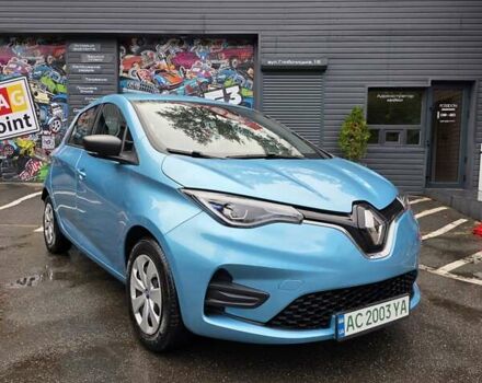 Синій Рено Зое, об'ємом двигуна 0 л та пробігом 58 тис. км за 13000 $, фото 1 на Automoto.ua