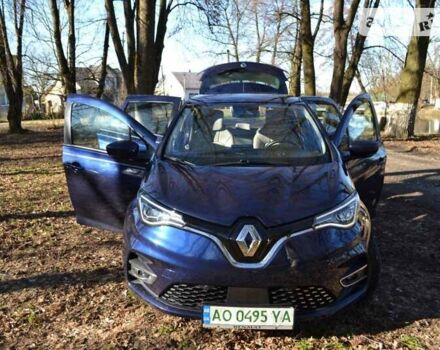 Синій Рено Зое, об'ємом двигуна 0 л та пробігом 43 тис. км за 21000 $, фото 7 на Automoto.ua