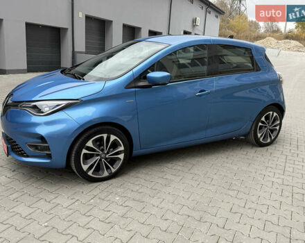 Синий Рено Зое, объемом двигателя 0 л и пробегом 75 тыс. км за 13300 $, фото 5 на Automoto.ua