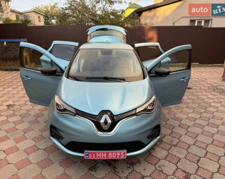Синий Рено Зое, объемом двигателя 0 л и пробегом 87 тыс. км за 11499 $, фото 24 на Automoto.ua