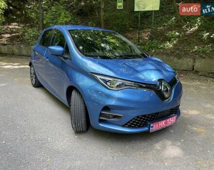 Синий Рено Зое, объемом двигателя 0 л и пробегом 141 тыс. км за 12577 $, фото 47 на Automoto.ua