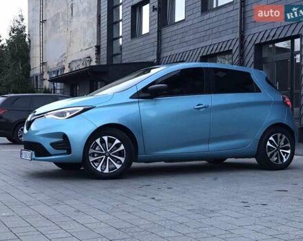 Синий Рено Зое, объемом двигателя 0 л и пробегом 25 тыс. км за 11700 $, фото 3 на Automoto.ua