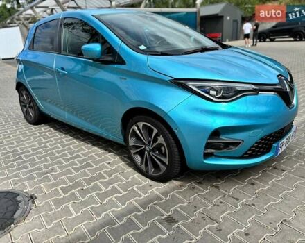 Синий Рено Зое, объемом двигателя 0 л и пробегом 82 тыс. км за 12500 $, фото 2 на Automoto.ua