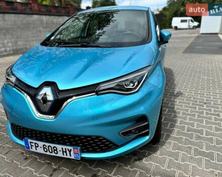 Синий Рено Зое, объемом двигателя 0 л и пробегом 82 тыс. км за 12500 $, фото 6 на Automoto.ua