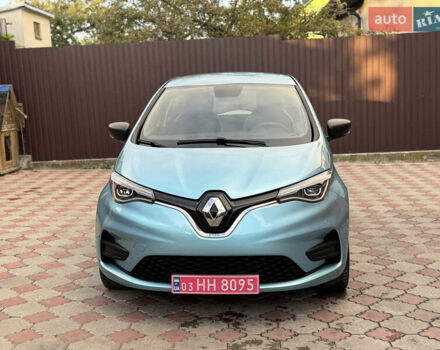 Синий Рено Зое, объемом двигателя 0 л и пробегом 87 тыс. км за 11499 $, фото 2 на Automoto.ua