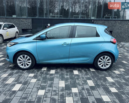 Синий Рено Зое, объемом двигателя 0 л и пробегом 91 тыс. км за 12200 $, фото 7 на Automoto.ua