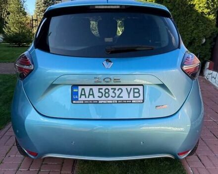 Синий Рено Зое, объемом двигателя 0 л и пробегом 39 тыс. км за 13700 $, фото 2 на Automoto.ua