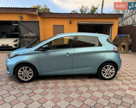 Синий Рено Зое, объемом двигателя 0 л и пробегом 87 тыс. км за 11499 $, фото 8 на Automoto.ua