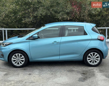 Синий Рено Зое, объемом двигателя 0 л и пробегом 56 тыс. км за 12999 $, фото 6 на Automoto.ua