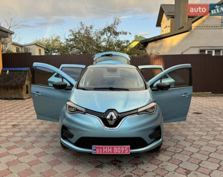 Синий Рено Зое, объемом двигателя 0 л и пробегом 87 тыс. км за 11499 $, фото 23 на Automoto.ua