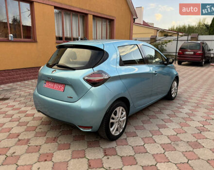 Синий Рено Зое, объемом двигателя 0 л и пробегом 87 тыс. км за 11499 $, фото 5 на Automoto.ua