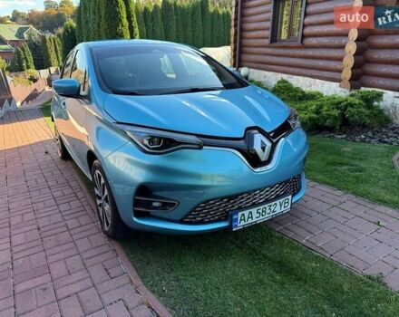 Синий Рено Зое, объемом двигателя 0 л и пробегом 39 тыс. км за 13700 $, фото 10 на Automoto.ua