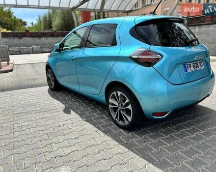 Синий Рено Зое, объемом двигателя 0 л и пробегом 82 тыс. км за 12500 $, фото 5 на Automoto.ua