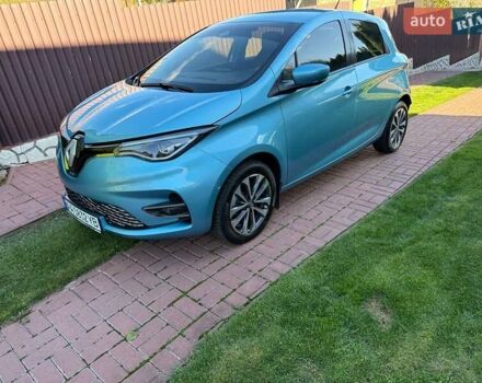 Синий Рено Зое, объемом двигателя 0 л и пробегом 39 тыс. км за 13700 $, фото 17 на Automoto.ua