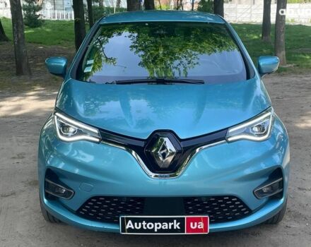 Синий Рено Зое, объемом двигателя 0 л и пробегом 83 тыс. км за 13890 $, фото 1 на Automoto.ua