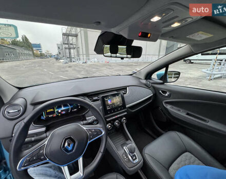 Синий Рено Зое, объемом двигателя 0 л и пробегом 56 тыс. км за 12999 $, фото 24 на Automoto.ua