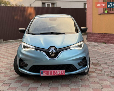 Синий Рено Зое, объемом двигателя 0 л и пробегом 87 тыс. км за 10999 $, фото 48 на Automoto.ua