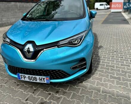 Синий Рено Зое, объемом двигателя 0 л и пробегом 82 тыс. км за 12500 $, фото 7 на Automoto.ua