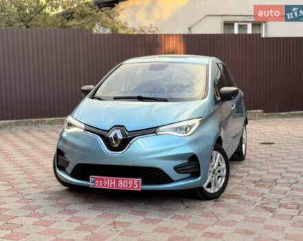 Синий Рено Зое, объемом двигателя 0 л и пробегом 87 тыс. км за 11499 $, фото 47 на Automoto.ua
